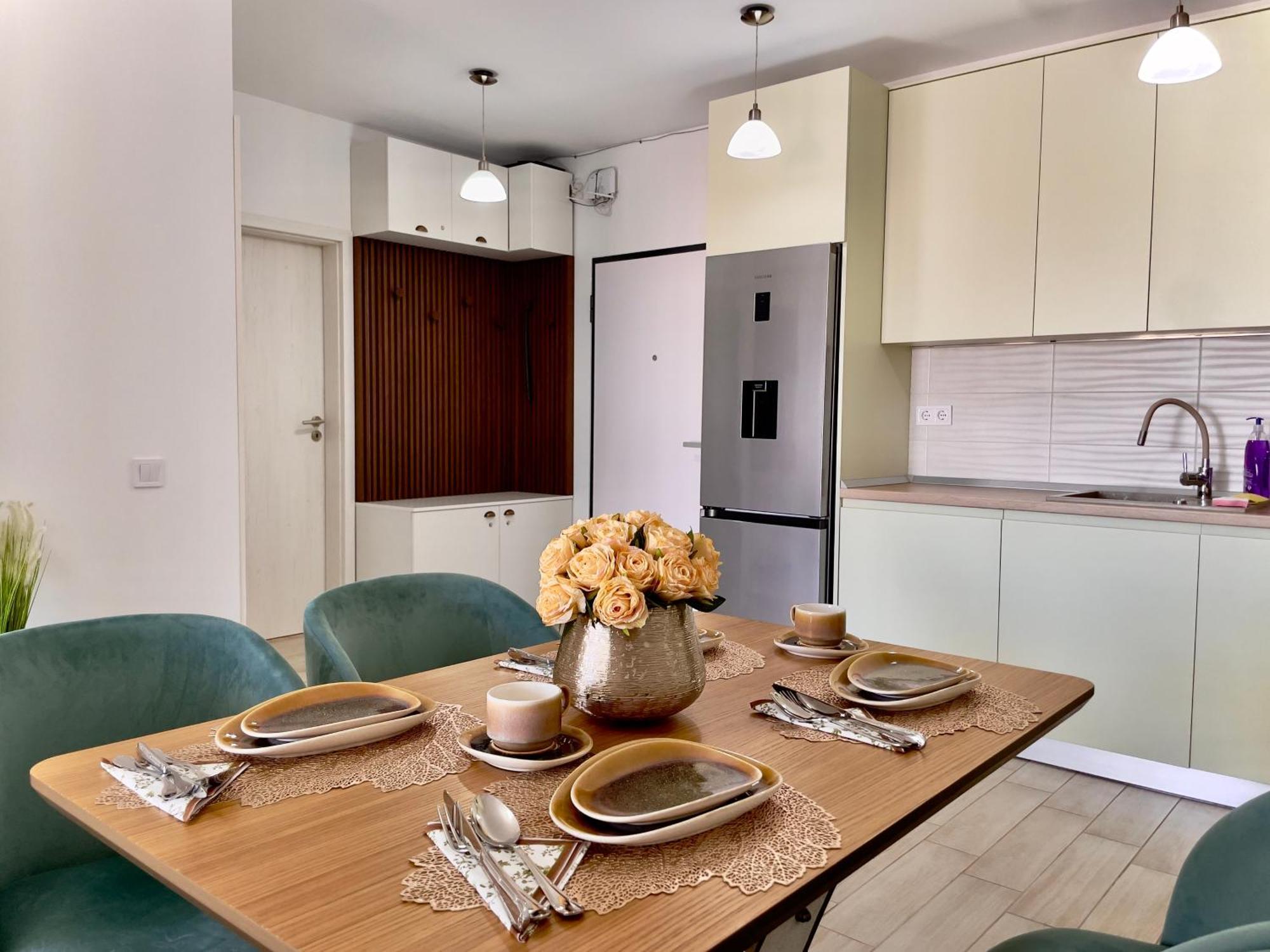 Piazza Vista - Granvia Park Apartment Bucureşti Exterior foto